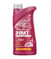 Масло моторное MANNOL 2T SNOWPOWER (синтетич), 1 л